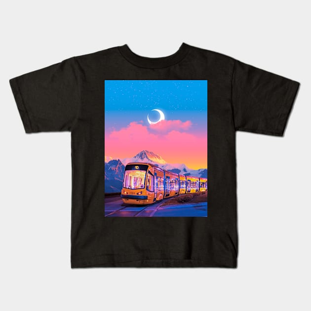 Express of dreams Kids T-Shirt by funglazie